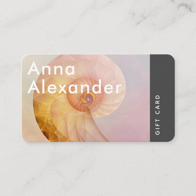 Carte cadeau Pink Serenity Design 11 (Devant)