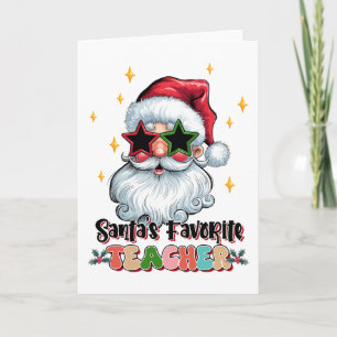 Carte Cadeau pour Enseignant   Enseignant Favori du Père