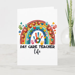 Carte Cadeau pour Enseignant   Vie d'Enseignant en Garde