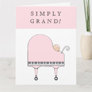 Carte cadeau pour fille bébé