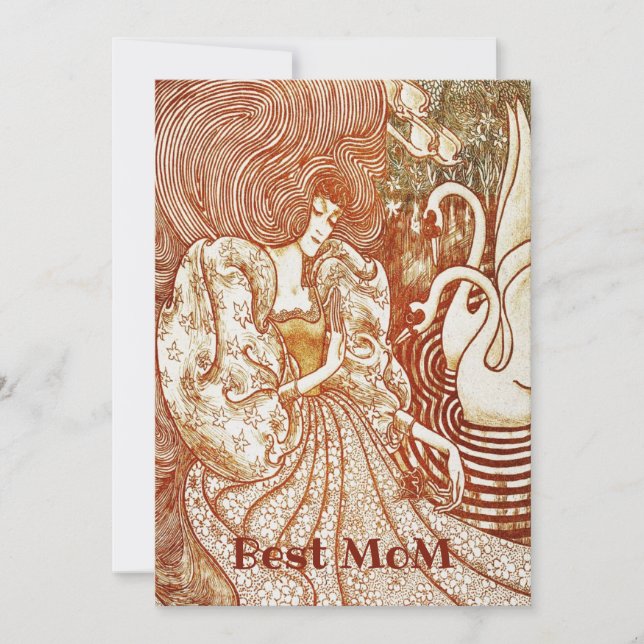 Carte cadeau pour la fête des mères / Meilleure ma (Devant)