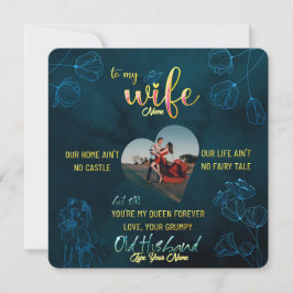 Carte Cadeau romantique pour elle, cadeau pour femme