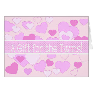 Carte cadeau Twins Baby shower