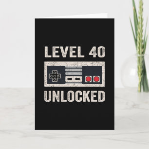 Carte Cadeau vidéo pour les 40 ans d'un joueur ayant déb
