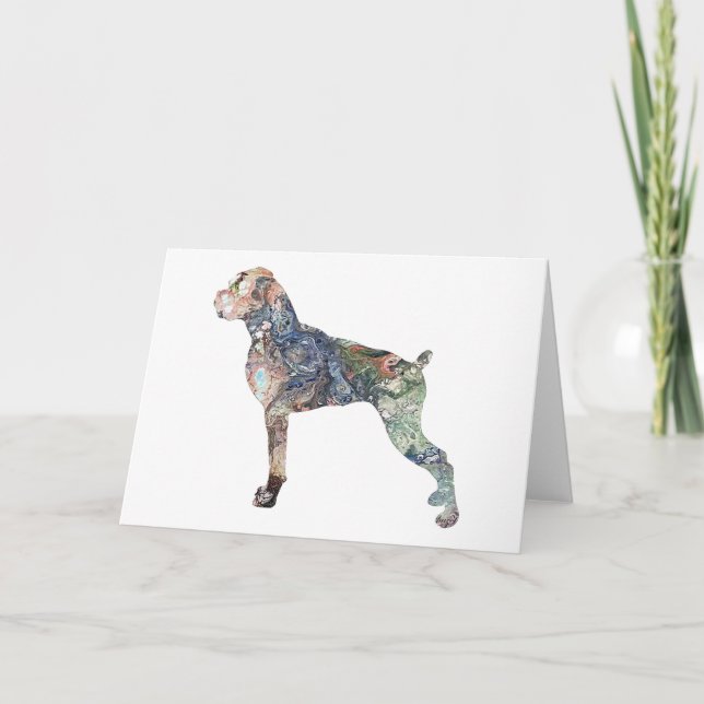 Carte Cadeaux de boîte, Chien, Idées Cadeaux de boîte, V (Devant)