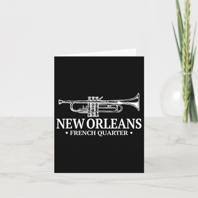 Carte Cadeaux De La Nouvelle-Orléans Et Tee - shirt Uni  (Devant)