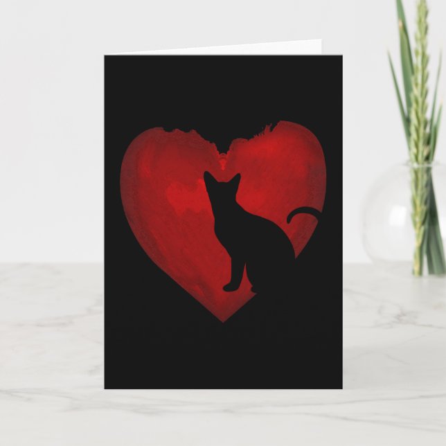 Carte Cadeaux de la Saint-Valentin pour couple amateurs  (Devant)