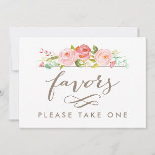Carte Cadeaux de mariage dans le jardin de roses, veuill