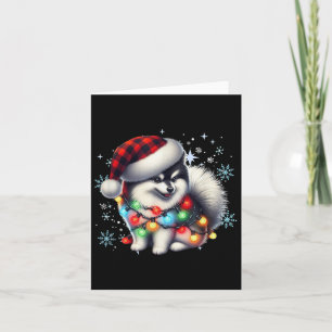 Carte Cadeaux De Noël Pomsky Pour Les Amateurs De Pomsky