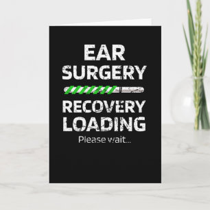 Carte Cadeaux de récupération de chirurgie Otoplastie dr