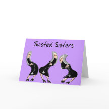 Cadeaux de religieuse catholique "Twisted Sisters"
