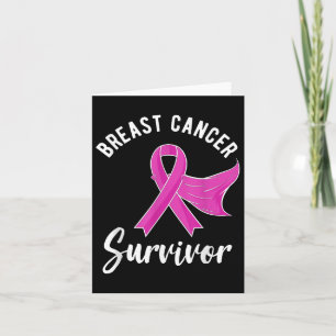 Carte Cadeaux de sensibilisation au cancer du sein Femme