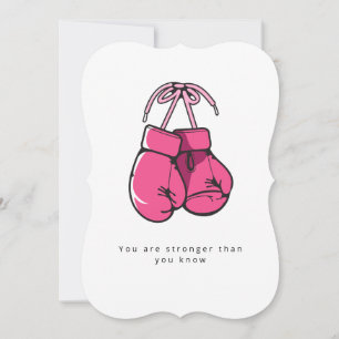 Carte Cadeaux de soutien pour le cancer du sein Cancer L
