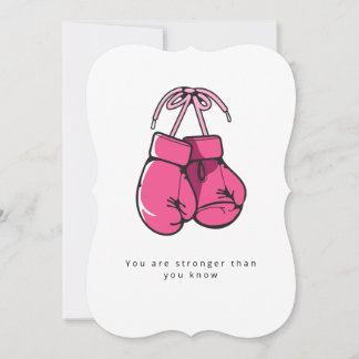 Carte Cadeaux de soutien pour le cancer du sein Cancer L