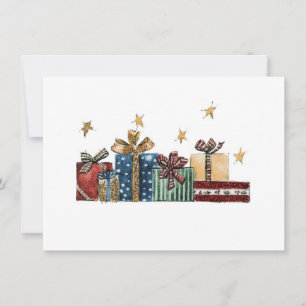 Carte Cadeaux enrobés pour un anniversaire