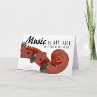 Cadeaux Joueurs de violon - La musique est mon art