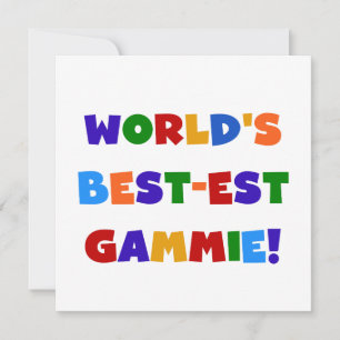 Carte Cadeaux lumineux de couleurs du Meilleur-est