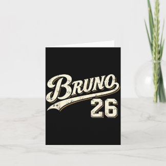 Carte Cadeaux Rétro Clic Vintage Bruno pour hommes femme