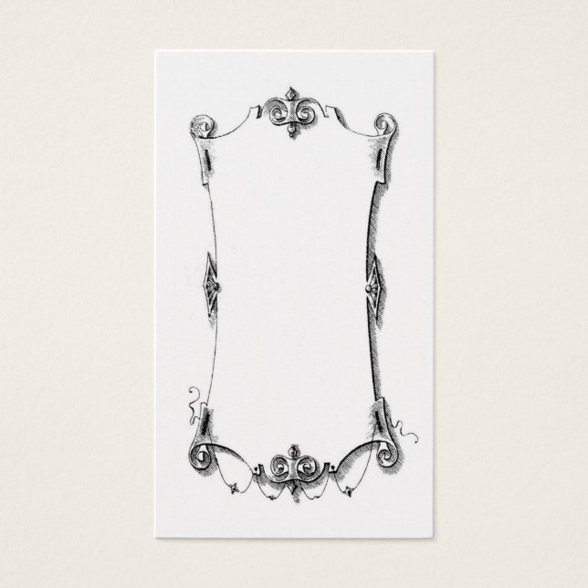 Carte cadre française antique (Devant)