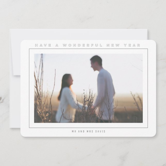 CARTE CADRE MODERNE (Devant)