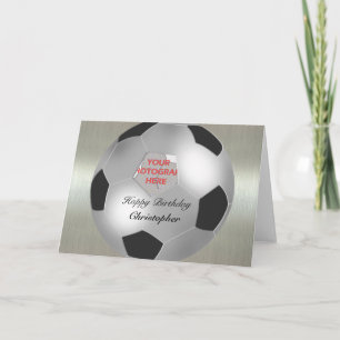 Carte Cadre personnalisable de photo de ballon de