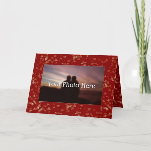 Carte Cadres Valentine personnalisable (Devant)