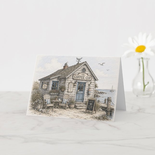 Carte Café (Petite plante)