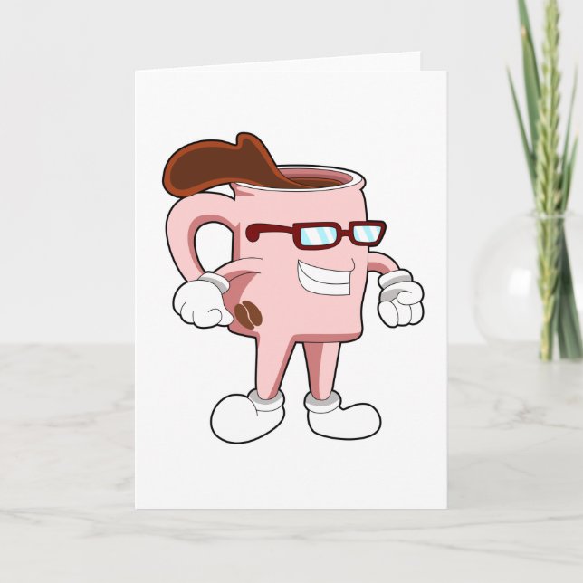 Carte Café avec Café (Devant)