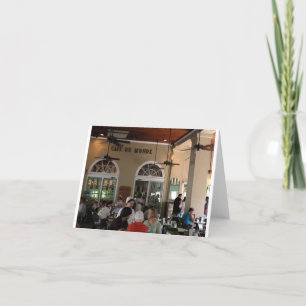 Carte Café du Monde in full swing