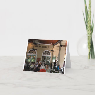 Carte Café du Monde in full swing