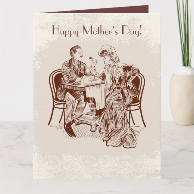 Carte café et amour (Devant)