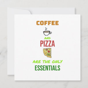 Carte Café et pizza