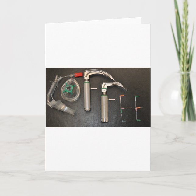 CARTE CAFÉ POUR ANESTHÉTISTES (Devant)