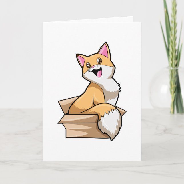 Carte Caisse pour chat (Devant)