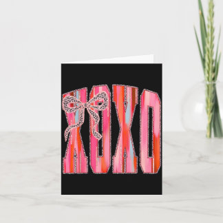 Carte Câlins Léopard Funny Xoxo Coquette Nk Saint-Valent