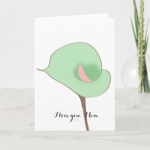 Carte Calla Lily
