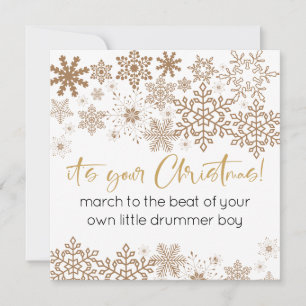 Carte Calligraphie et SVG Snowflakes C'est votre Noël