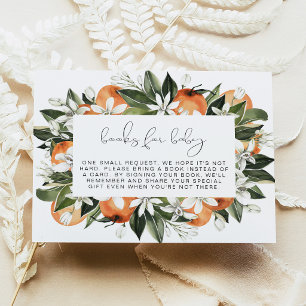 Carte CALLIOPE Little Cutie Orange Books pour bébé