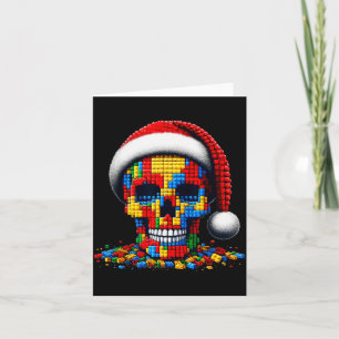 Carte Calque de Crâne de Noël Maître Constructeur de Bri