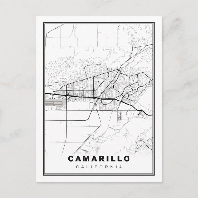 Carte Camarillo (Devant)