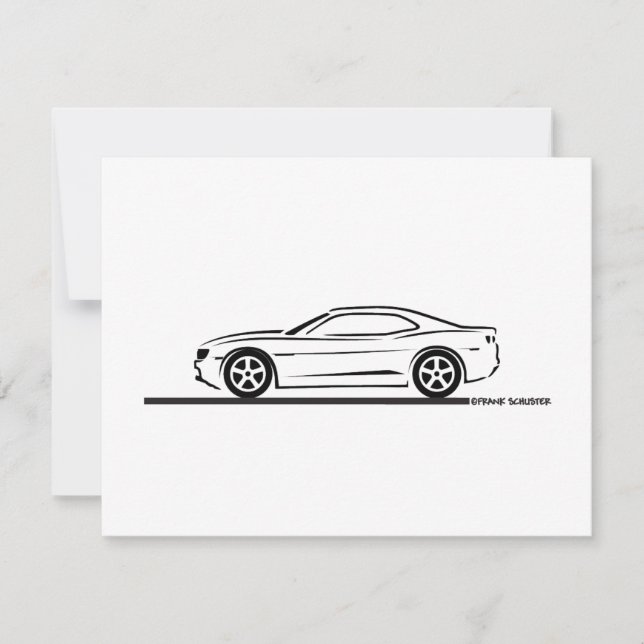 Carte Camaro 2010 (Devant)