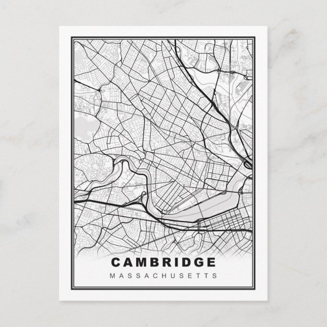 Carte Cambridge (Devant)