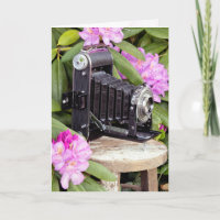Caméra Bellows Vintage Anniversaire