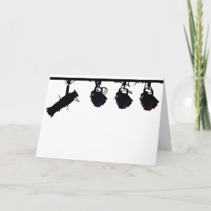 Carte Caméra numérique Silhouettes lumineuses Black Stag