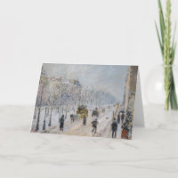 Camille Pissarro - Boulevards extérieurs, Effet Ne