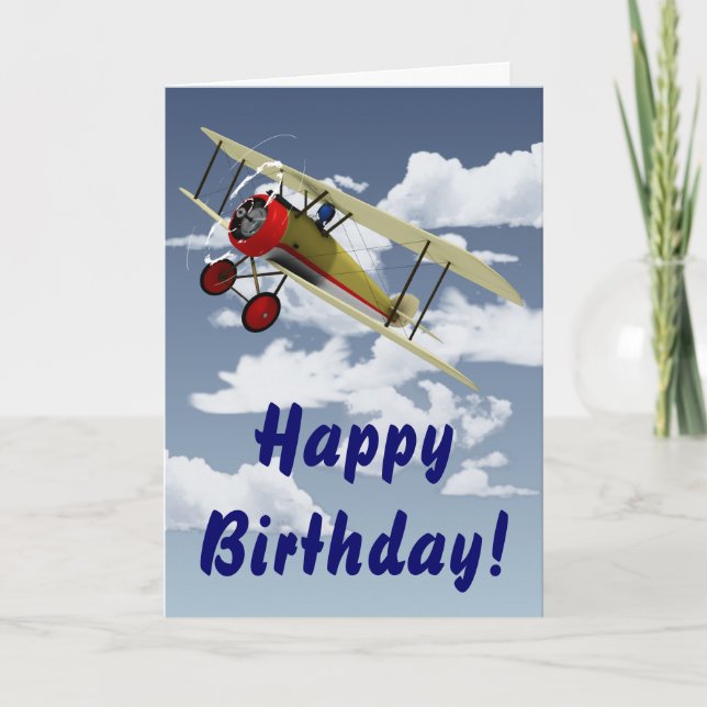 Carte Camion et pilote Sopwith (Devant)