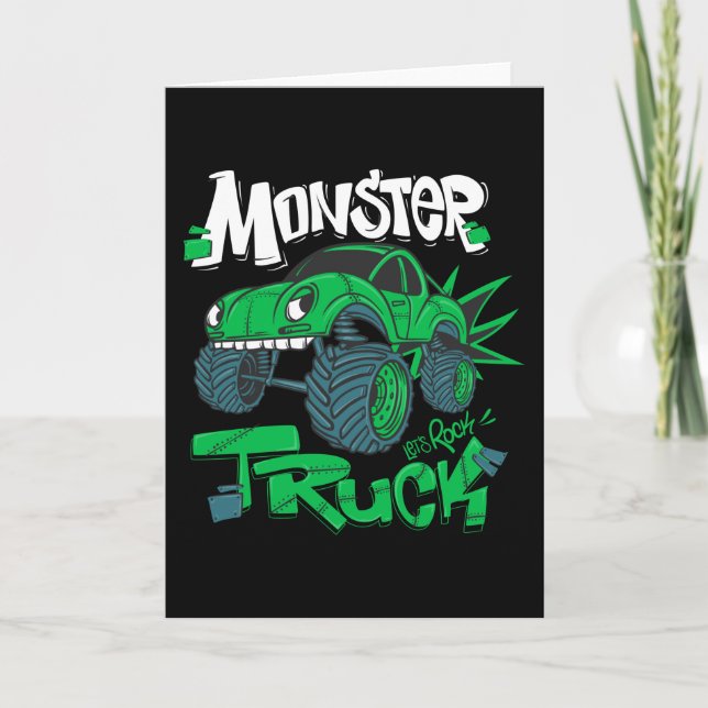 Carte Camion Monster (Devant)