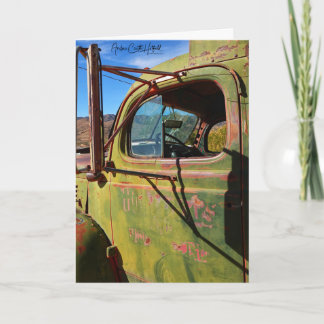 Carte Camionnette vintage