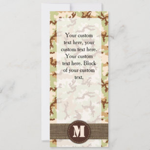 Carte Camouflage du désert