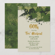 Camouflage vert de l'Armée 60e anniversaire Invita